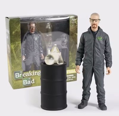 Breaking Bad Walter White Figur In Suit Vamonos Pest Mezco Toys Statue Collect