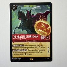 Lorcana Set 10 The Headless Horseman Terror of Sleepy Hollow 125/204 Legendary