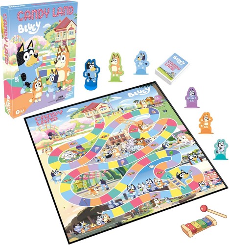 Hasbro Gaming Candy Land Bluey Edition Board Game | Ages 3 and Up | 2-6... - Picture 3 of 5