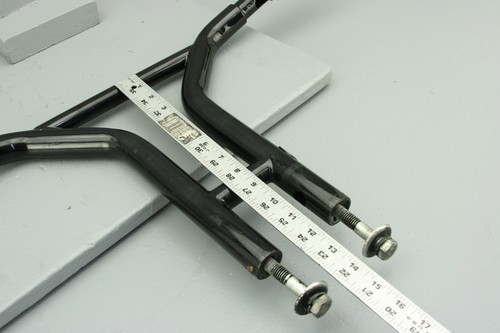 2013 Harley Dyna 12" Handlebar FACTORY 47 MX47 GLOSS BLACK - Picture 9 of 12
