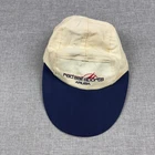 Vintage Red Sail Sports Aruba Hat Cap Strap Back Mens One Size White 5 Panel