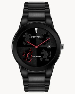 Citizen Eco-Drive Men's Disney Mickey Mouse Black Watch AU1069-57W