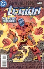 Legion of Super-Heroes Annual #7 NM- 9.2 1996 Stock Image