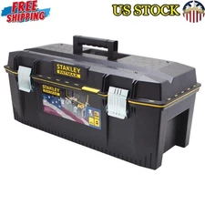 Heavy Duty Foam Toolbox Waterproof Half Tray Ruler V-Groove Carry Handle New
