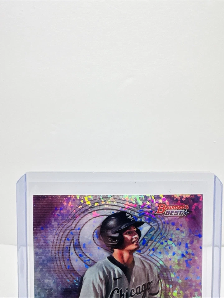 2022 Bowmans Best-Colson Montgomery Mini Diamond Refractor /299 White Sox - Image 2 of 4