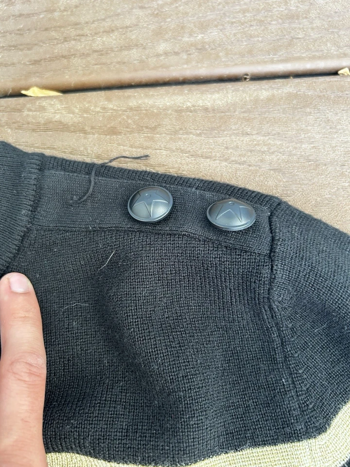 Suéter para mujer Christian Dior XS a rayas blancas y negras Foto 3 de 4