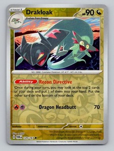 Drakloak 129/167 Twilight Masquerade Common Reverse Holo