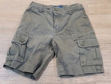 Polo Ralph Lauren Cargo Shorts Boys 5T Green Elastic Waist