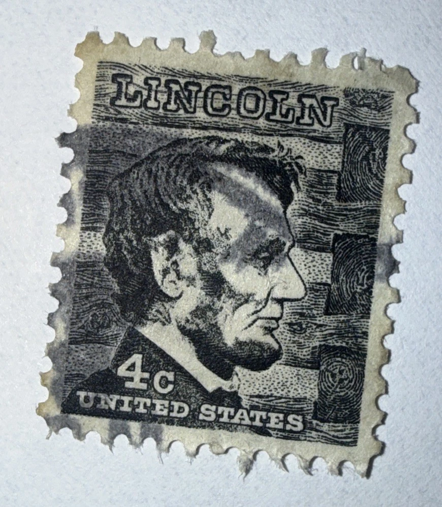 4 Cent Lincoln Stamp In Used Us Stamps (1901-Now) for sale | eBay