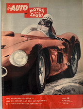 auto motor und sport Heft 12/1956 – Borgward Isabella TS Test – Nürburgring