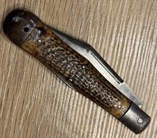 Vintage Hibbard Spencer Bartlett Coke Bottle Folding Knife