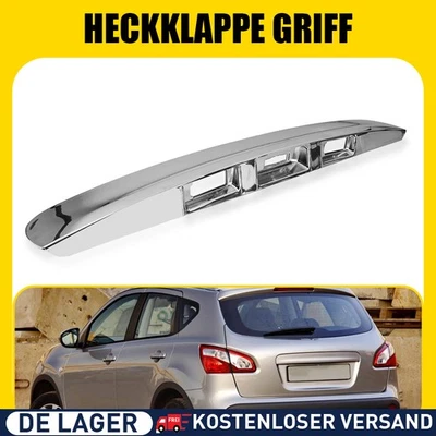 GRIFFLEISTE HECKKLAPPE LEISTE BLENDE TRIM FÜR NISSAN QASHQAI +2 I J10 07-13 JJ10