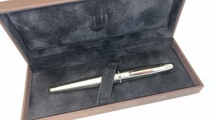 DUNHILL A/D2000 FOUNTAIN PEN - MEDIUM 18K GOLD NIB w/ BOX AND PAPERS - NYX1973