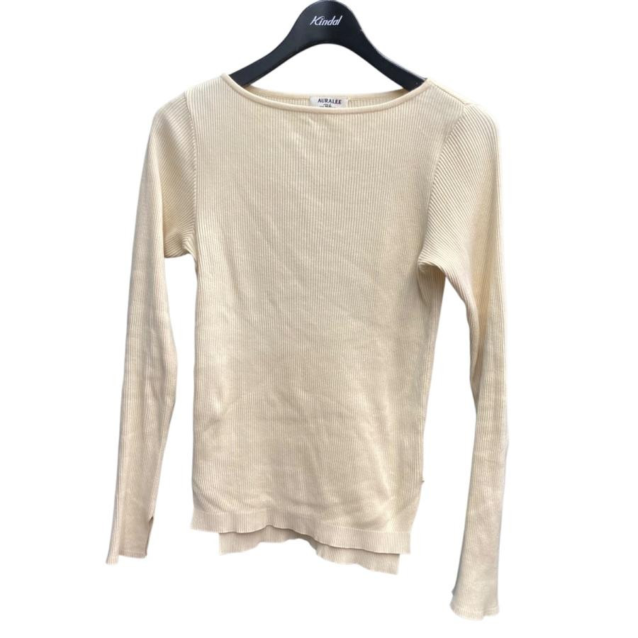 Auralee Ron Herman 22Aw Giza Boat Neck Pullover Crew Knit Auralee Ron Herman 22Aw Giza Boat Neck Pullover Crew Knit