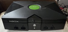Microsoft Original Xbox Classic OG Black Console ONLY Tested Working 2005