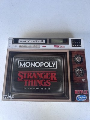 Monopoly E8194 Stranger Things Collectors Edition Board Game Sealed Hasbro