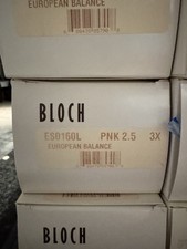 Bloch European Balance Pointe Shoes S0160L Pink Size 2.5 3X