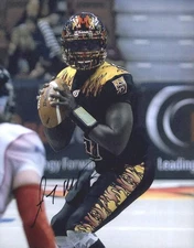 Adrian Mcpherson signed NFL football 8x10 photo W/Cert Autographed (A0353