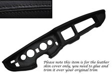 Black Stitching Dash Dashboard Leather Skin Cover Fits Mg Mgb Style 2 Custom New