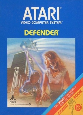 Atari 2600 Spiel - Defender #Blacklabel mit OVP