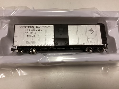 Coche de caja Bowser #43179 escala HO "Western Ry of Alabama" Rd. #17622 | Zustand: New