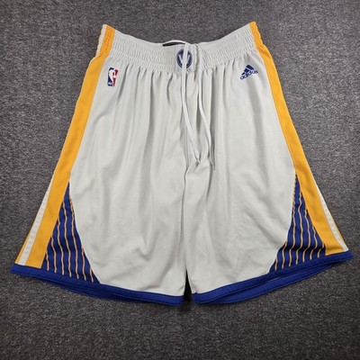 NBA 2016 Adidas Golden State Warriors Basketball Shorts Anti Slip Men's XL