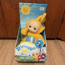 Hasbro Playskool Teletubbies Talking Laa-Laa Doll-C 1998 New in Box - Working