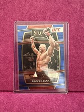 2022 Panini Select UFC - Concourse Brock Lesnar #100 Blue