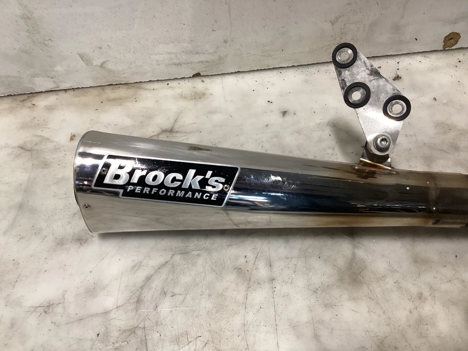 Silenciador sistema de escape completo 99-20 Suzuki Hayabusa 1300 BROCKS Alien Head 2 14" Foto 2 de 4