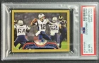 TOM BRADY PSA 8 2013 TOPPS MINI FOOTBALL #100 WHITE JERSEY GOLD 15/58 PATRIOTS