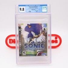 PS3 PlayStation 3 SONIC THE HEDGEHOG - CGC GRADED 9.8 A++! NEW & Factory Sealed!