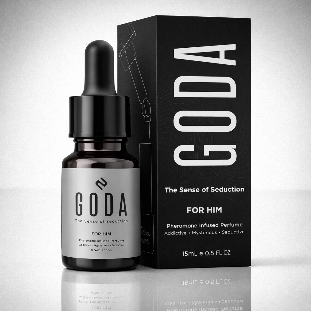 GODA For Him Pheromones Cologne for Men Infused Containing Real