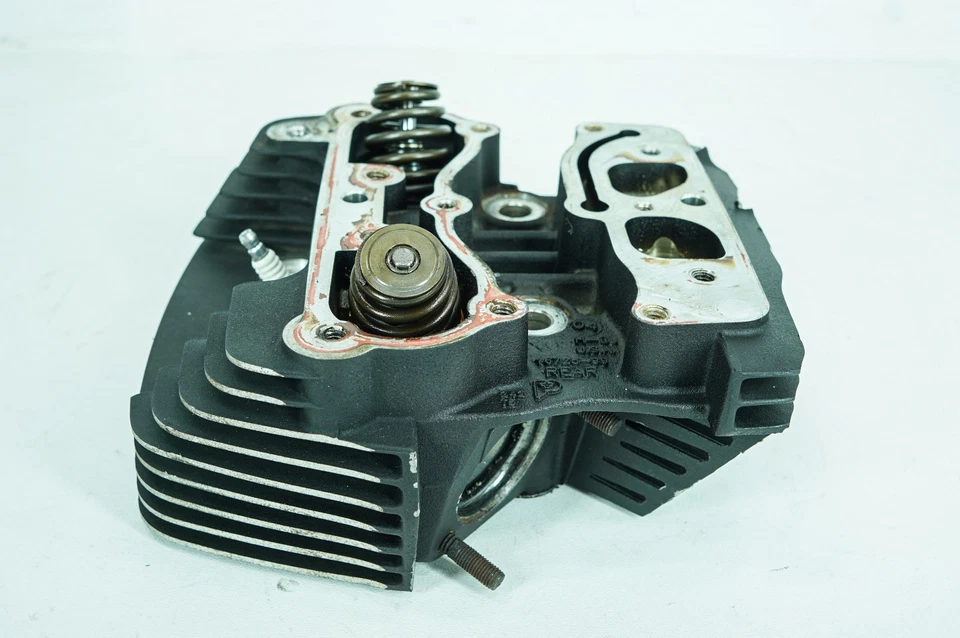 Harley Heritage Softail Classic 05 OEM culata de motor trasero agrietada 1287 Foto 2 de 4