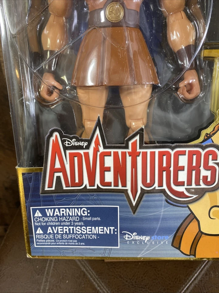 Figura Disney Adventures Hercules Store Exclusiva Sellada RARA 11,5 Pulgadas 1999 De Colección Foto 4 de 4
