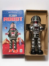 Mechanical Wind Up Walking Planet Robot