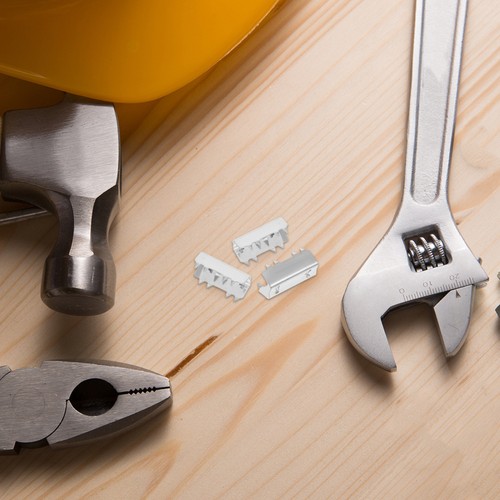 10 PCS Securing Clip Mount Block for 3d Printer Timing Belt Stabilizer - 第 4/12 張圖片