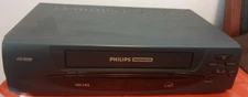 Phillips Magnavox VCR VRA411AT21 VCR Plus 4 Head Parts Or Repair