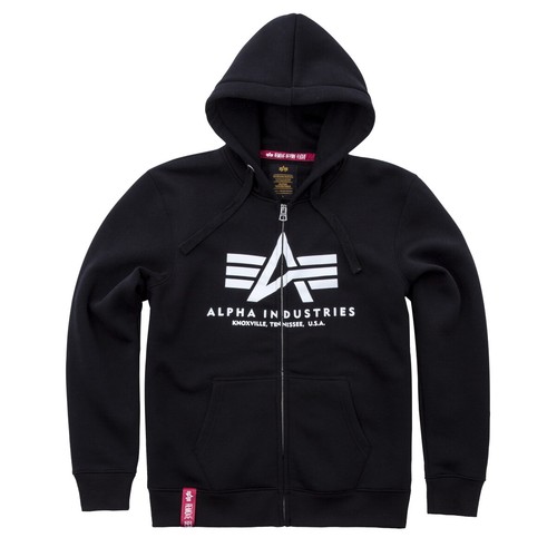 Sweatshirt à capuche zippé Alpha Industries Basic SL - Streetwear