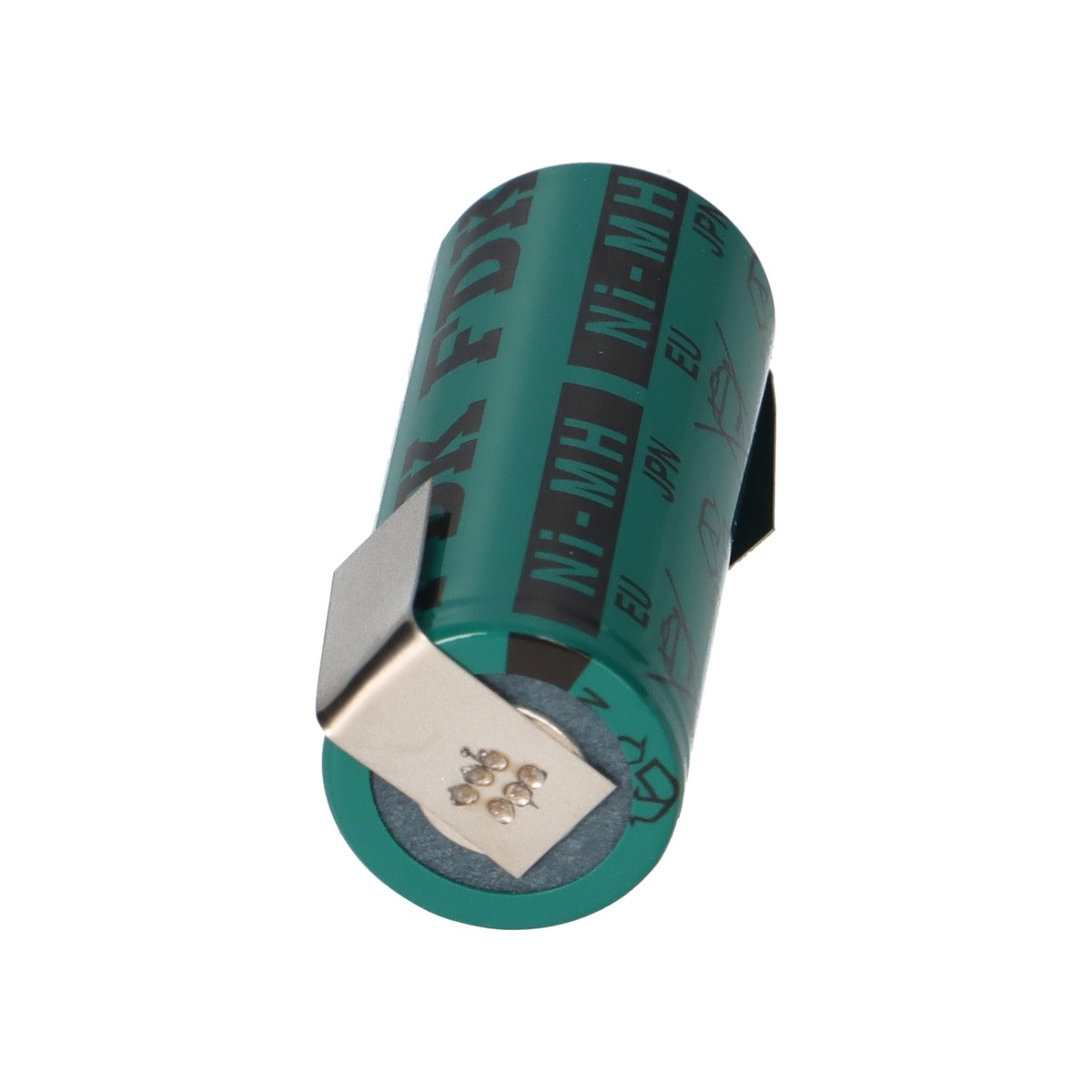 ACCU 1.2V 2.1Ah NiMh HR4/5AU Fdk WITH COSSES TO SOUDER IN THE SENS - Foto 2