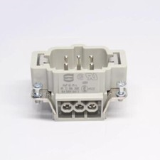10PCS/Lot New 09330062601 Harting Heavy Duty Connector Han 6 E-STI-S 6Pin Male