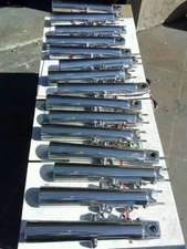 HARLEY POLISHED TOURING FORK SLIDER LEGS 2000-2013, FLH MODELS NO EXCHANGE 