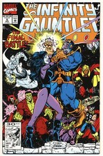 INFINITY GAUNTLET #6 NM, Thanos, Jim Starlin s, Marvel Comics 1991