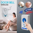WIRELESS DOOR BELL DOORBELL DIGITAL CORDLESS PORTABLE 32 CHIME 100M RANGE AU
