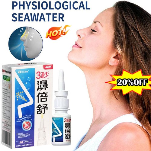 20ml Blocked Nose Nose Chronic Rhinitis Relief Spray Herb Spra丨UK - Picture 2 of 13