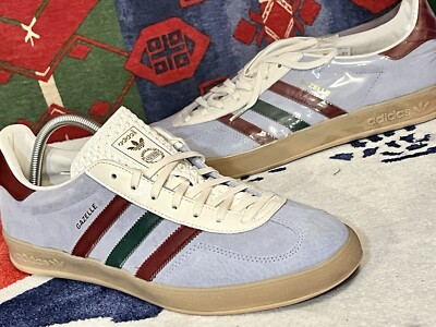 adidas IG4994 Gazelle 'Blue Dawn Burgundy' Sz 12 New