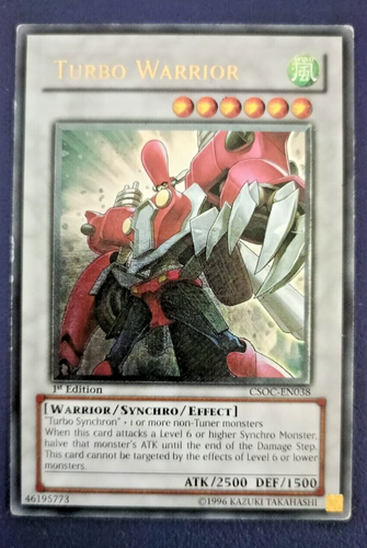 Yu-Gi-Oh! Turbo Warrior CSOC-EN038 1st Edition UTR Ultimate Rare MP - Picture 1 of 2