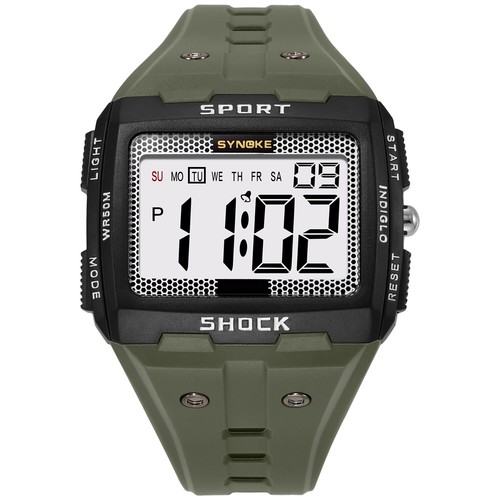 Big Numbers Full Size Digital Watch Water Resistant Electronic Wristwatch - Picture 14 of 16
