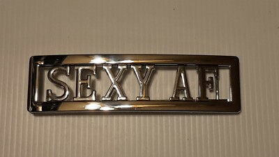SEXY AF  Custom Personalized Name Belt Buckle -Put your name or word on Buckle