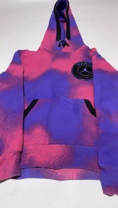 Nike Air Jordan x Psg Paris Saint Germain Hoodie Pullover Purple Pink 22M  Men M | eBay