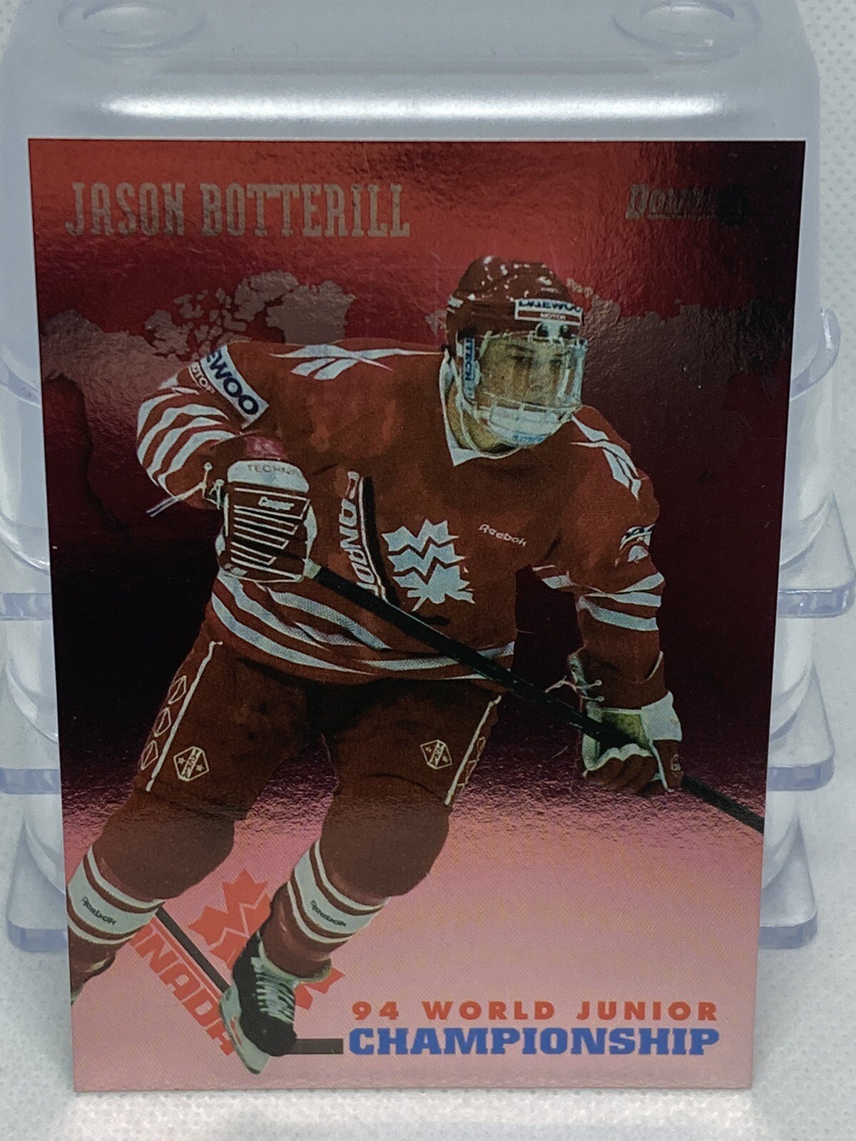 1993-94 Donruss Canada World Junior Championship Jason Botterill #CAN4 Rookie RC